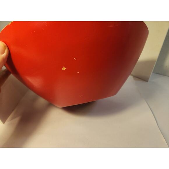 LARGE Island Natural Bamboo Salad Serving Bowl Red Bamboo Bowl - Picture 7 of 10